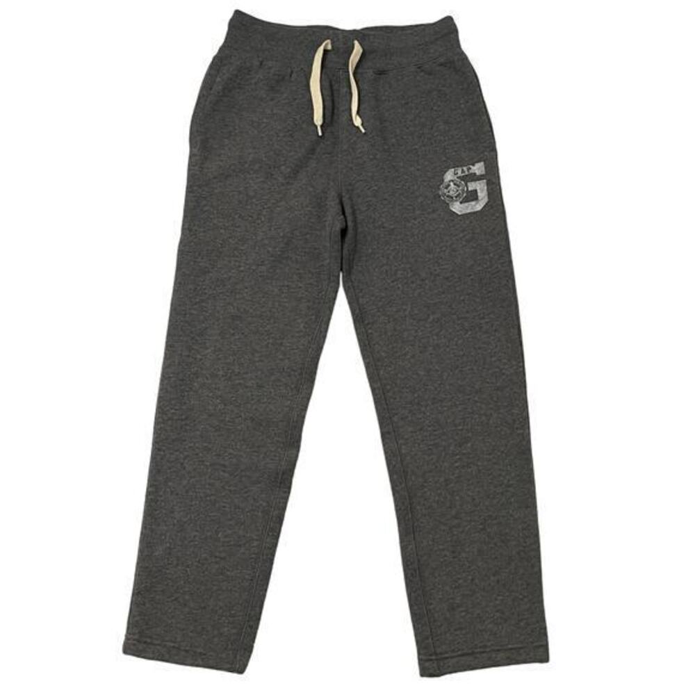Gap Slim Fleece Sweatpants Heather Grey Kids Youth Size M/8